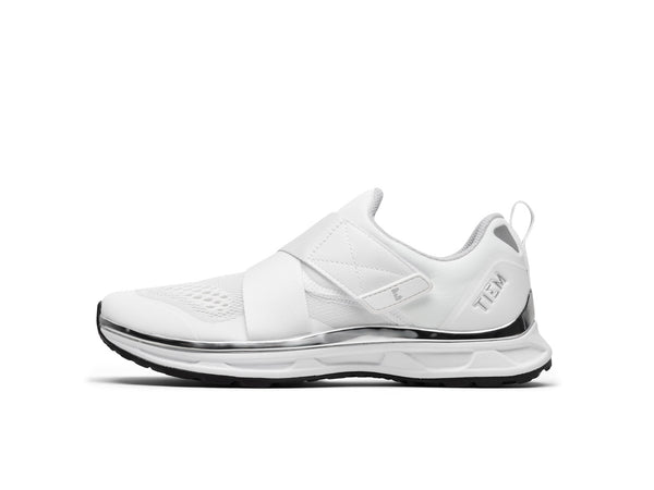 Slipstream - White/Silver | Vibe Cycle | Spinning Apparel & Footwear