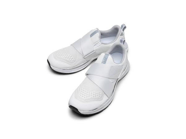 Slipstream - White/Silver | Vibe Cycle | Spinning Apparel & Footwear